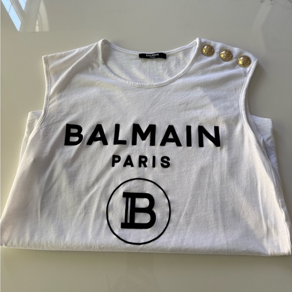 Balmain Paris Tank Top- Size XXS - Picture 1 of 5